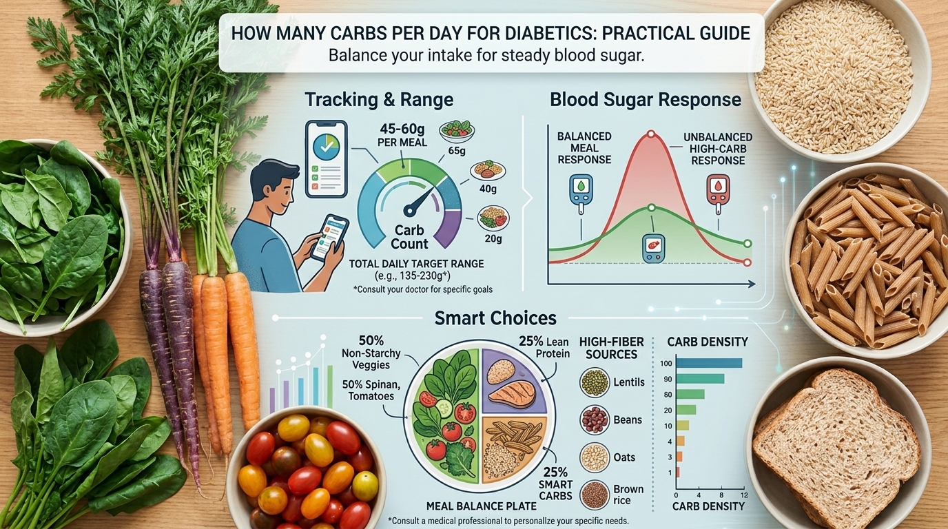 How Many Carbs Per Day for Diabetics? A Simple Guide cover