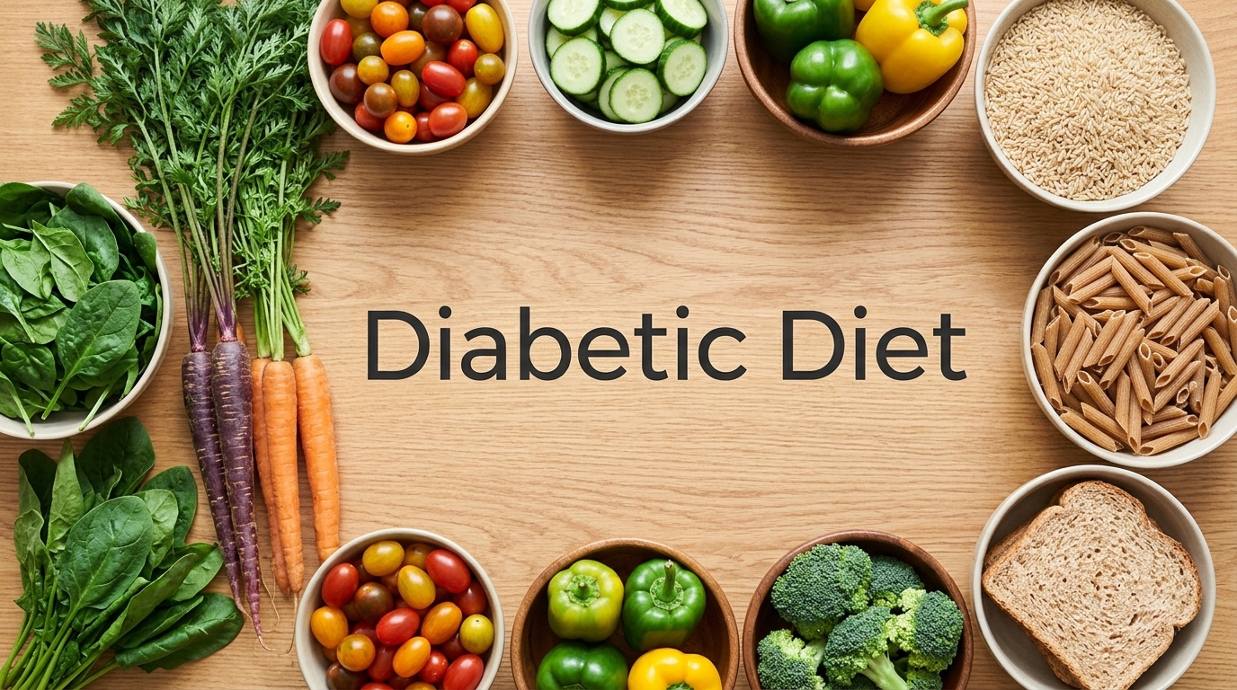 Diabetic Diet: What to Eat for Better Blood Sugar Control cover